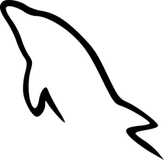 Brand Mysql Sticker Svg Vector, Free Vectors File
